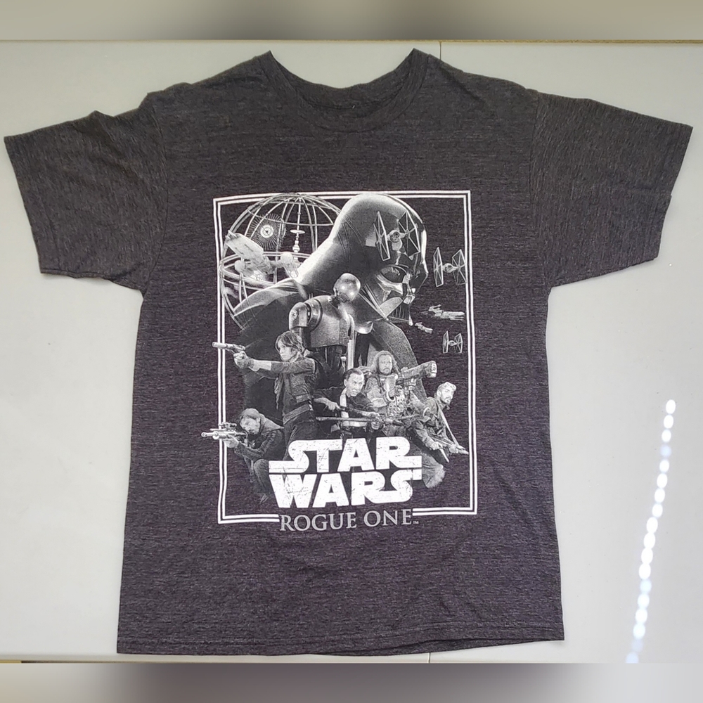Star Wars Rogue One Movie Medium Dark Grey T-shirt Only Worn Once